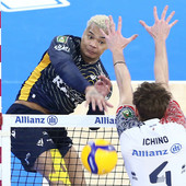 Darlan top scorer di giornata. 23 punti in 3 set Darlan top scorer di giornata. 23 punti in 3 set