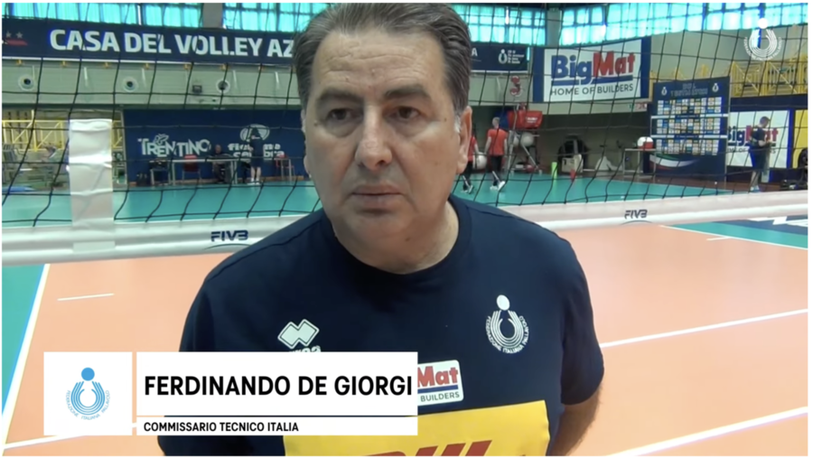 VNL: De Giorgi verso Ottawa. &quot;Un mese di lavoro interessante. Gran lavoro di staff e atleti, c'è grande collaborazione&quot;