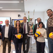 Da sx Sala, Matteo Ruggeri, Roberta Frisoni, Massimo Righi, Fabio Fistetto, Roberta Li Calzi e Mateo Piano Da sx Sala, Matteo Ruggeri, Roberta Frisoni, Massimo Righi, Fabio Fistetto, Roberta Li Calzi e Mateo Piano