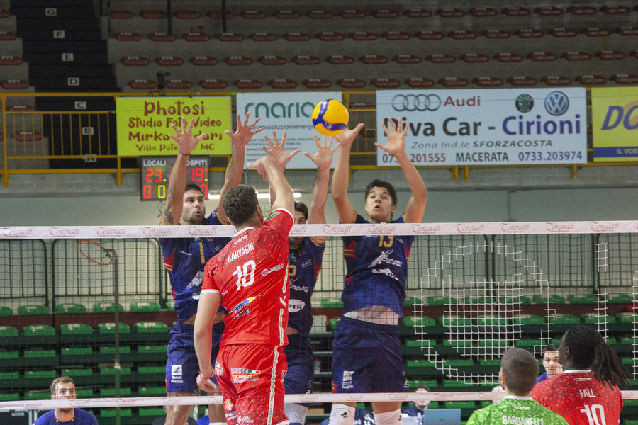 Denis Karyagin (Banca Macerata Fisiomed MC) top scorer di giornata 27 Denis Karyagin (Banca Macerata Fisiomed MC) top scorer di giornata 27
