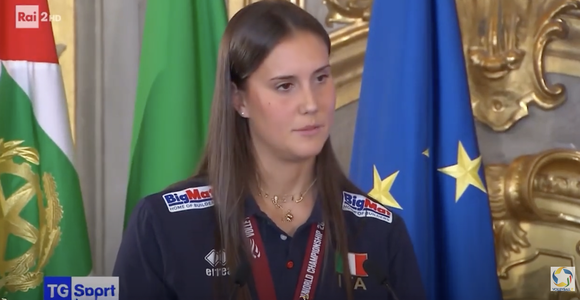 Fipav:  Anna Danesi al Quirinale. &quot;Siamo un gruppo unito nella diversità, esempio per le nuove generazioni&quot;