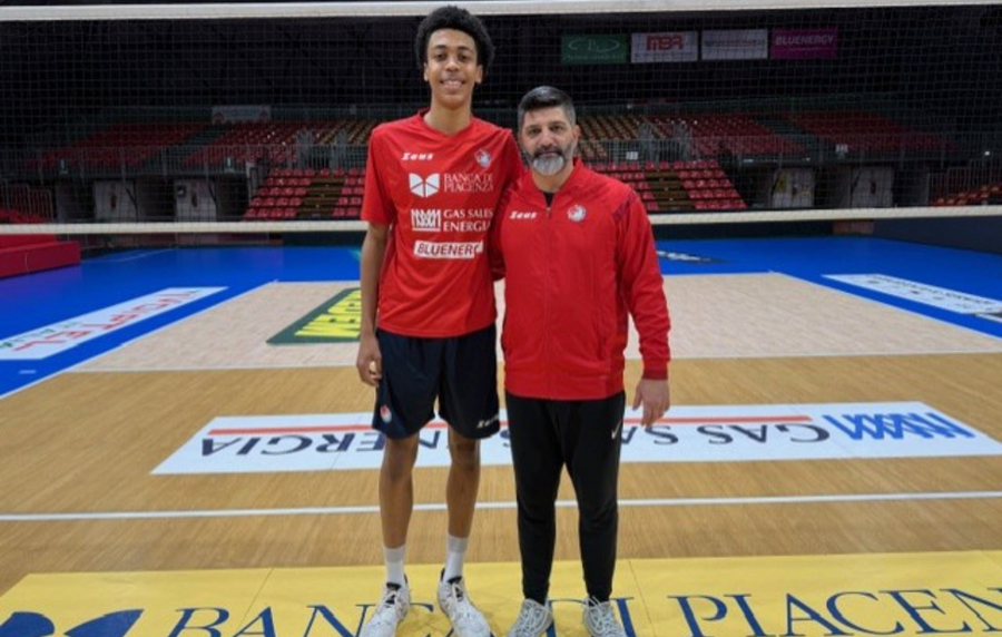 Daniel Iyegbekedo e Boninfante nei giorni dello stage di dicembre