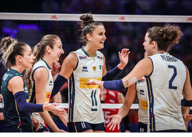 VNL F.: L’Italia chiude imbattuta la fase a gironi. Danesi: “Ora testa bassa verso le Finals”