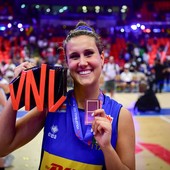Anna Danesi con il trofeo del successo 2024