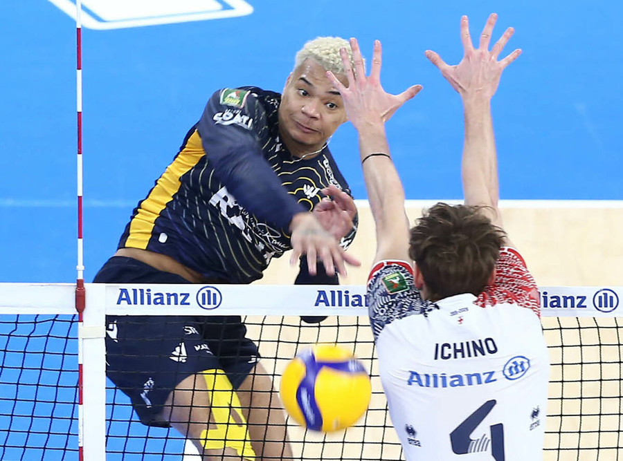 Darlan top scorer di giornata. 23 punti in 3 set Darlan top scorer di giornata. 23 punti in 3 set