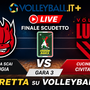 Volleyball.it+: Gara3 di finale scudetto si vive anche live sull’app con notifiche, statistiche e racconto punto per punto