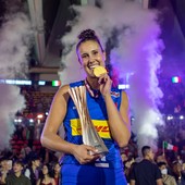 Anna Danesi, capitana azzurra campione Olimpica e campione del Mondo