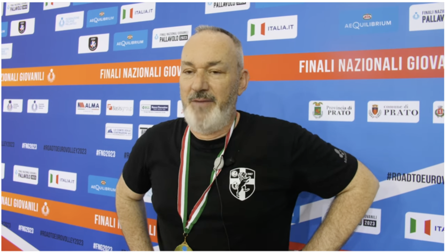 Tricolore Under 15M.: Le parole del tecnico di Treviso Diego Martin dopo la finale vinta contro Piacenza