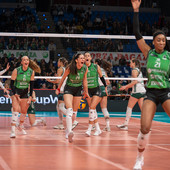 Challenge Cup F.: Vallefoglia incassa la finale di andata, ma solo 3-2. Tutto aperto nel ritorno in Grecia