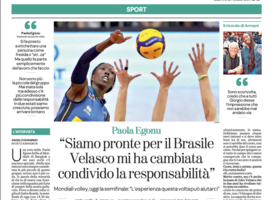Mondiali F.: Egonu a tutto campo. &quot;Ora c'è più consapevolezza&quot;