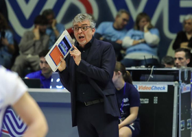 Coach Eccheli, al 7° anno sulla panchina del Vero Volley