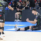 Superlega Credem Banca: Semifinale gara2. Risultato e statistiche set per set. Civitanova - Verona 1-0