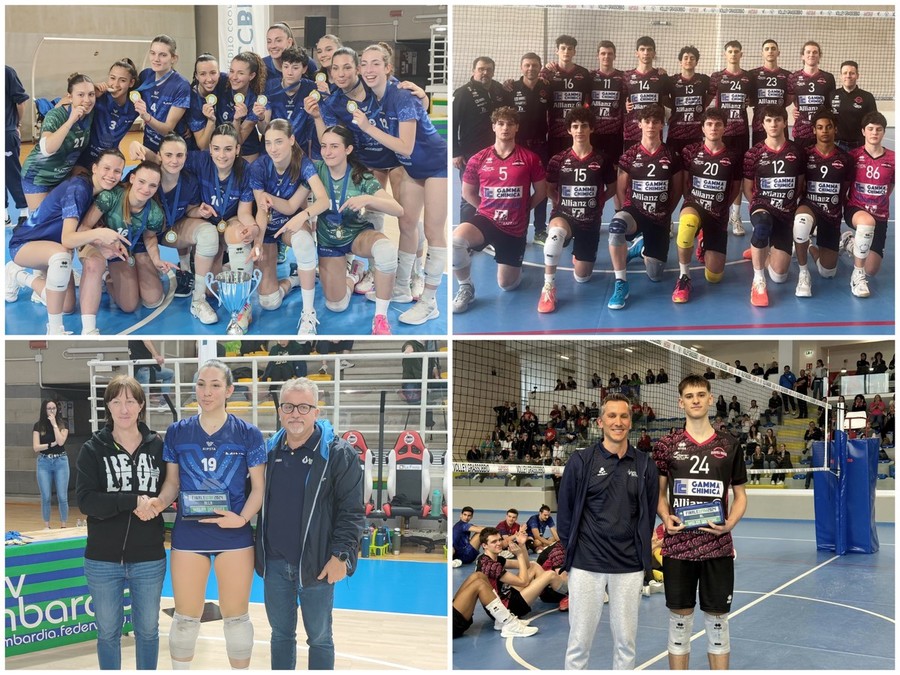 Fipav Lombardia: Under18 e Under19: vincono VeroVolley e Diavoli Rosa