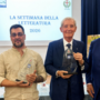 Secondo da dx: Gianfranco Curti, fondatore del Gruppo CGI e figura di riferimento della Gas Sales Bluenergy Volley Piacenza Secondo da dx: Gianfranco Curti, fondatore del Gruppo CGI e figura di riferimento della Gas Sales Bluenergy Volley Piacenza