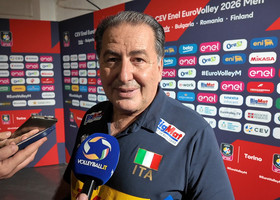 Eurovolley: De Giorgi dopo la Danimarca, "Ora ognuno deve aggiungere una palla in più" Eurovolley: De Giorgi dopo la Danimarca, "Ora ognuno deve aggiungere una palla in più"