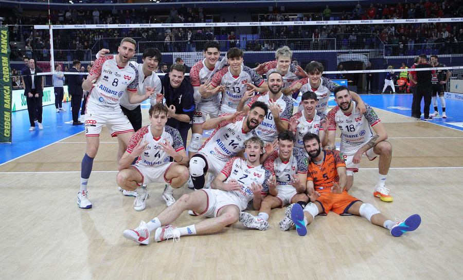 Superlega Credem Banca: Allianz Milano- Lube Civitanova 3-1, Reggers MVP e tre punti pesanti all’Allianz Cloud