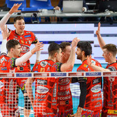 Superlega: Che battaglia a Civitanova. La battuta di Plotnytskyi premia la Sir