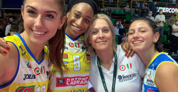 Silvia Giovanardi tra Frosini, Omoruyi e Bardaro