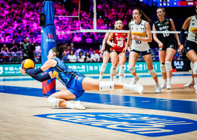 VNL: Fersino dopo il 3-0 al Belgio: "Siamo sulla strada giusta, ora continuiamo a crescere" VNL: Fersino dopo il 3-0 al Belgio: "Siamo sulla strada giusta, ora continuiamo a crescere"