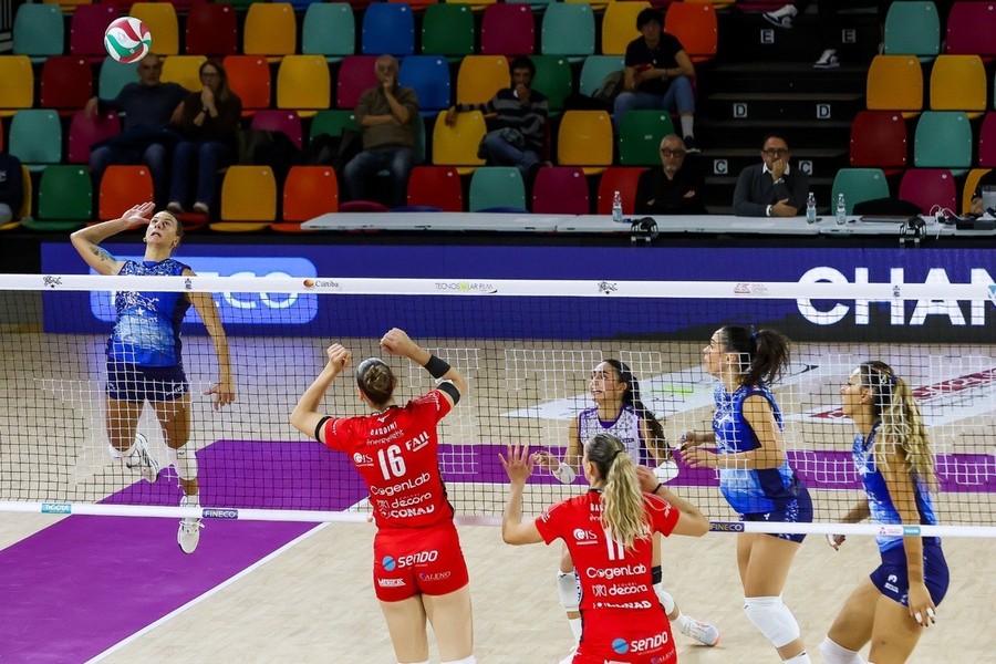 Firenze: Il Bisonte batte Perugia 3-0. Turlà esalta il ritorno di Sirressi, Malesevic: “Vittoria di squadra”