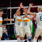 VNL: L'Italia chiude con il sorriso. 3-1 alla Slovenia