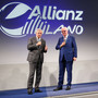 Il presidente Fusaro con Maurizio Devescovi, direttore generale di Allianz