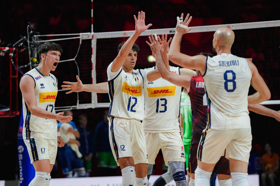 VNL: L'Italia chiude con il sorriso. 3-1 alla Slovenia VNL: L'Italia chiude con il sorriso. 3-1 alla Slovenia