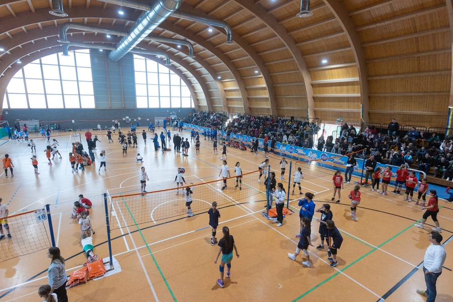 Festa di Natale Volley S3 Tre.Uno: una giornata di sport e gioia per i pallavolisti del domani