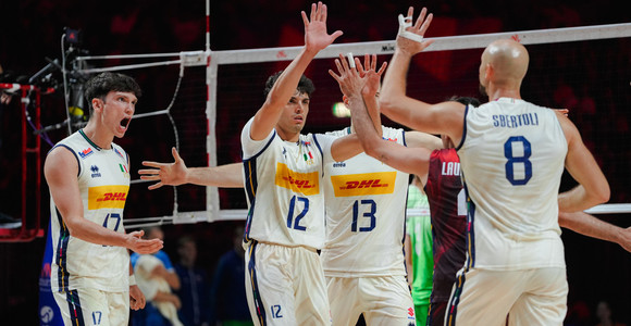 VNL: L'Italia chiude con il sorriso. 3-1 alla Slovenia