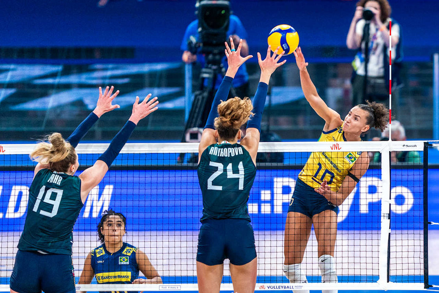VNL F.: Brasile, Gabi. &quot;Italia solida, noi poco costanti. Ma possiamo arrivare in alto&quot;