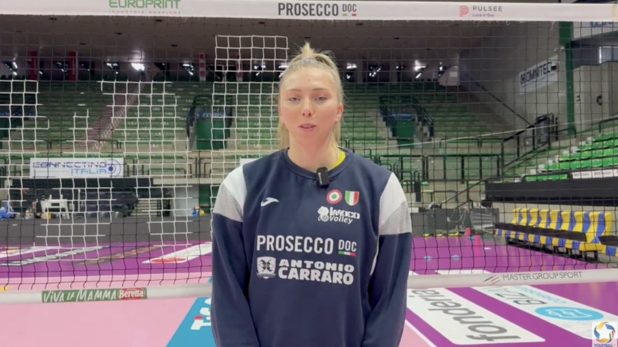 Conegliano: Sara Fahr verso gara3. &quot;Ora vediamo di divertirci...&quot;