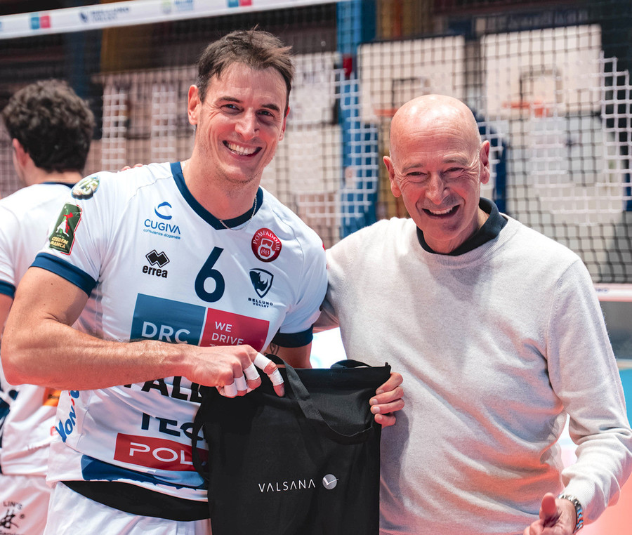 Stefano Giannotti (Belluno Volley) top scorer con 28 punti
