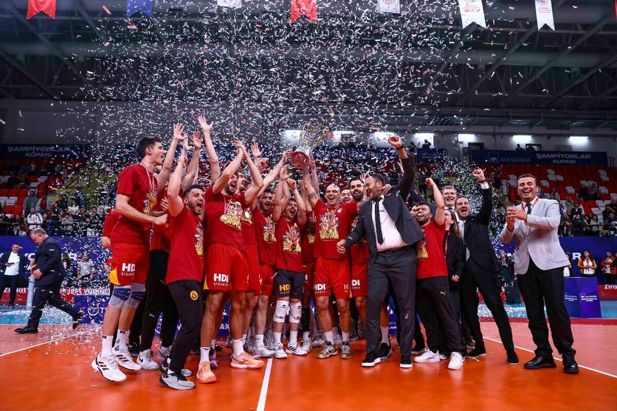 La festa del Galatasaray La festa del Galatasaray