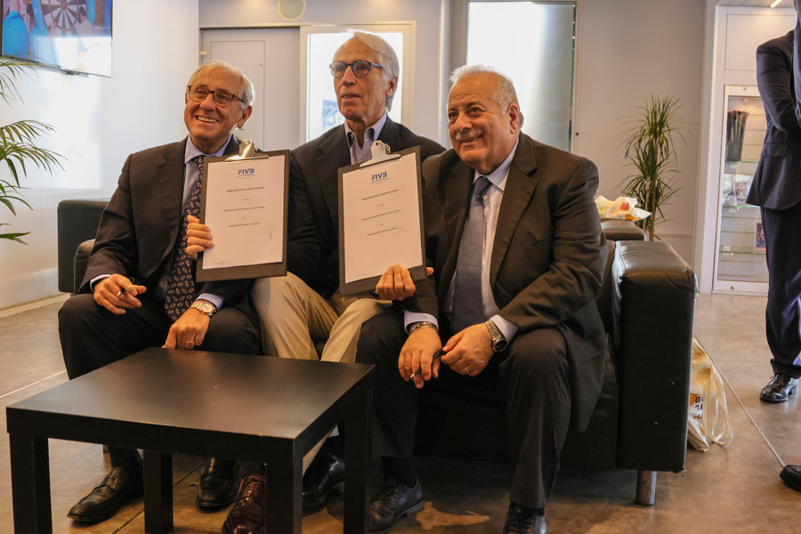 Firmato allo Stadio dei Marmi il protocollo FIPAV-FIVB per lo sviluppo della pallavo