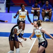 VNL F.: L'Italia domina a Rio. Vince anche con il Brasile, rotondo 3-0