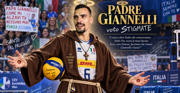 Pallavoto Europei: Padre Giannelli, Soli batte la CEV e Mati dà i numeri Pallavoto Europei: Padre Giannelli, Soli batte la CEV e Mati dà i numeri