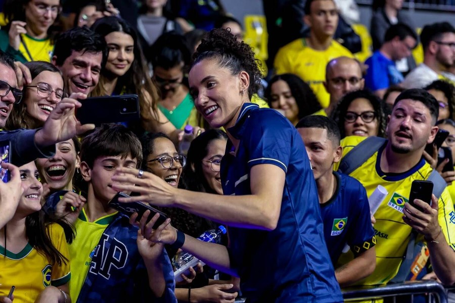 Brasile: Gabi salta la week 3 di VNL, il ct la preserva per il problema lombare