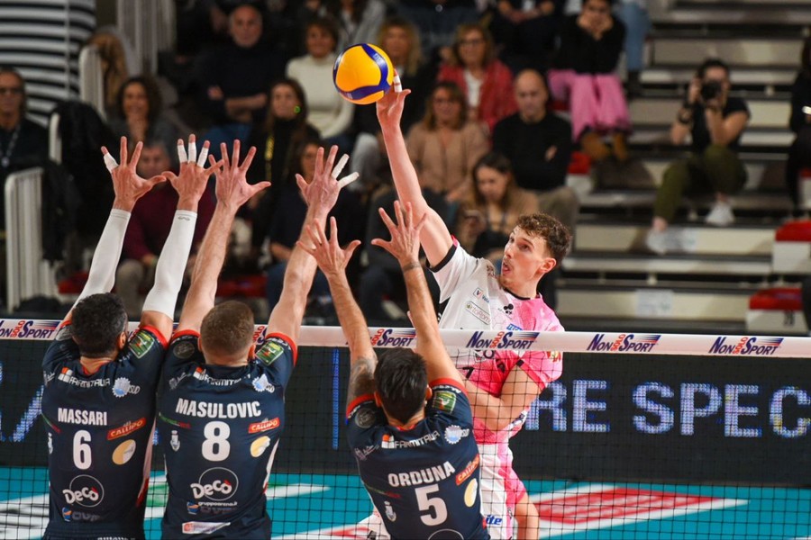 Superlega: Padova attacca e mura! 3-1 ad una arrembante Catania
