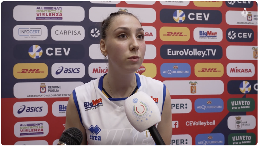 Europei U22F.: Beatrice Gardini verso la finale. &quot;Si è vista l’unione di questo fantastico gruppo&quot;
