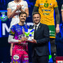 Giannelli MVP, premiato da Roko Sikiric presidente CEV