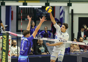 Tommaso Guzzo (Cisterna Volley) top scorer con 23 punti
