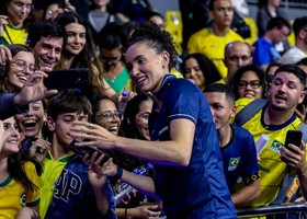 Brasile: Gabi salta la week 3 di VNL, il ct la preserva per il problema lombare