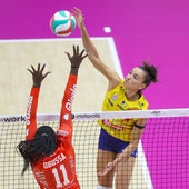 Gabi una delle stelle dell'Imoco Gabi una delle stelle dell'Imoco