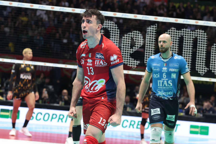 Gabriele Laurenzano, nuovo triennale a Trentino Volley Gabriele Laurenzano, nuovo triennale a Trentino Volley