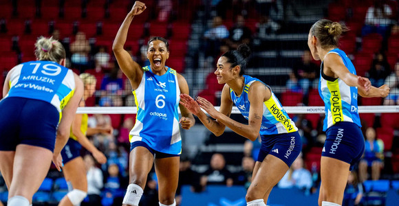 Houston festeggia Houston festeggia