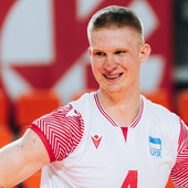 Maksym Tonkonoh alla Lube Civitanova Maksym Tonkonoh alla Lube Civitanova