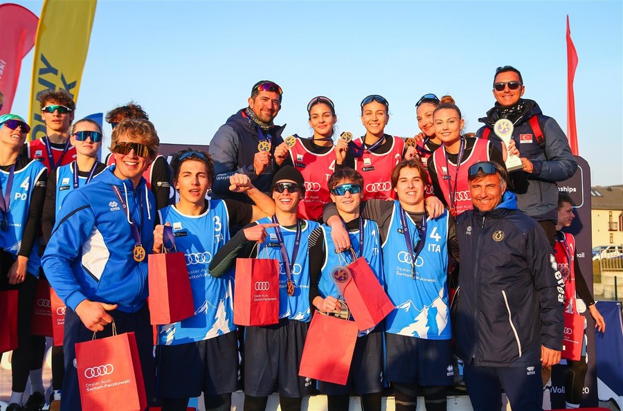 Snow Volley: Italia Under20 Campioni d'Europa