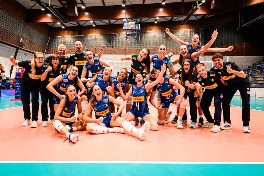 Le azzurrine centrano il 4° successo in quattro gare