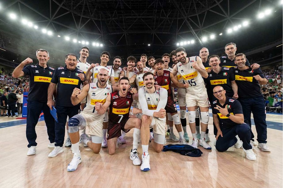 VNL: Italia batte la Slovenia 3-0 e conquista la nona vittoria. Azzurri già qualificati alle Finals