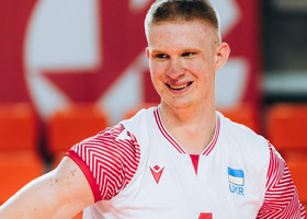 Maksym Tonkonoh alla Lube Civitanova Maksym Tonkonoh alla Lube Civitanova